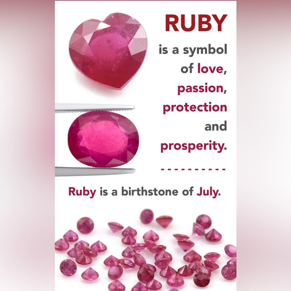 Hemp Wrap Raw Ruby Cabochon PENDANT - Picture 3 of 14
